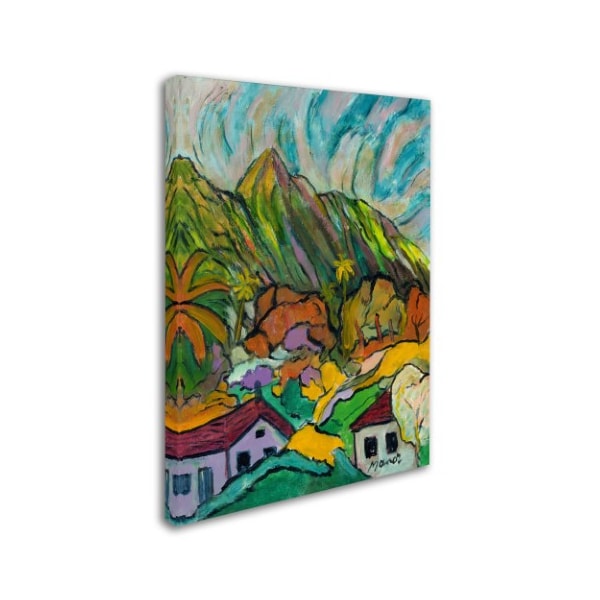 Manor Shadian 'Maui Peaks' Canvas Art,35x47
